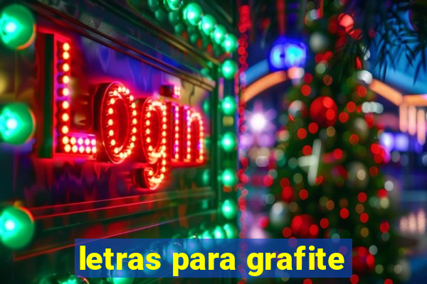 letras para grafite